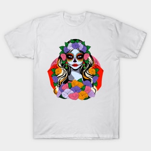 Catrina is symbol of Day of the Dead T-Shirt